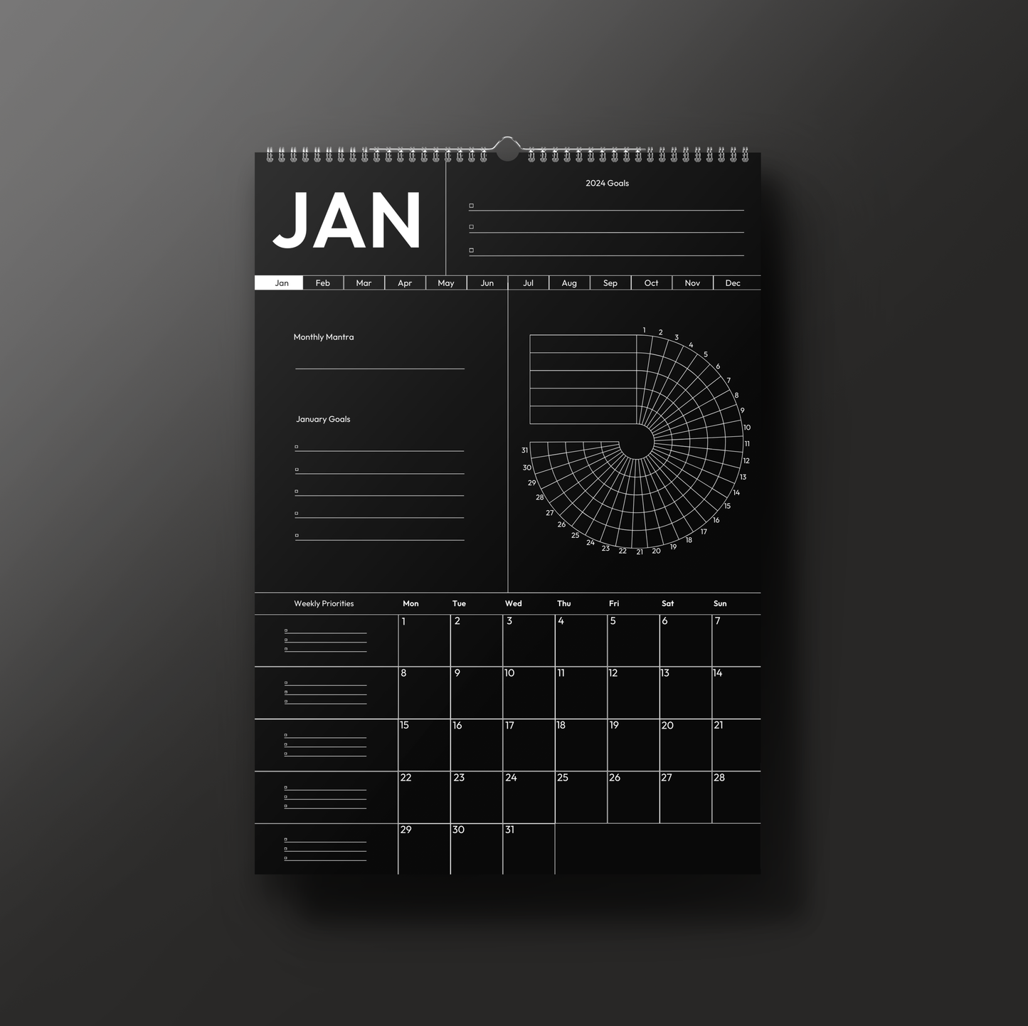 Wall calendars 2025 (EU & Rest of World)