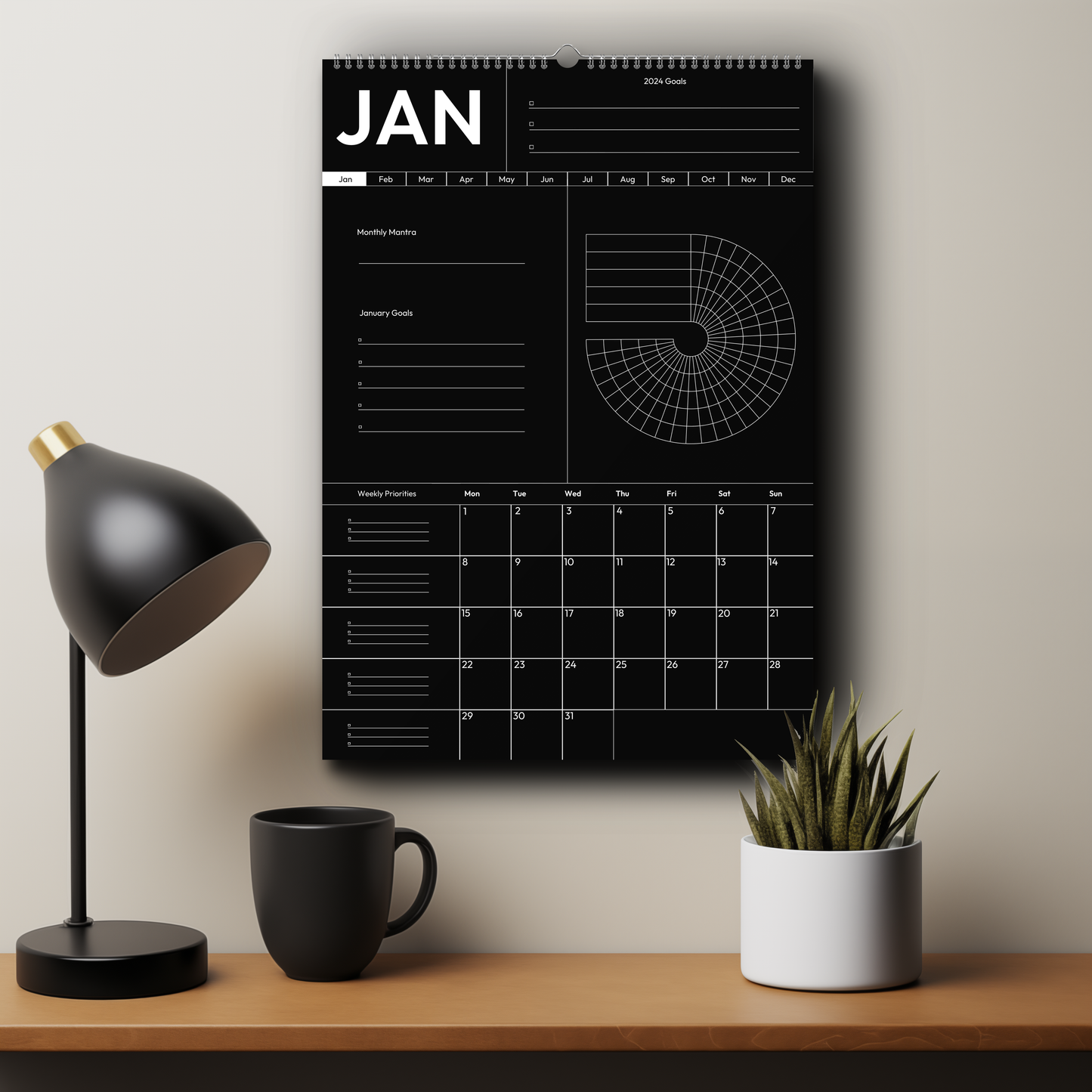 Wall calendars 2025 (EU & Rest of World)