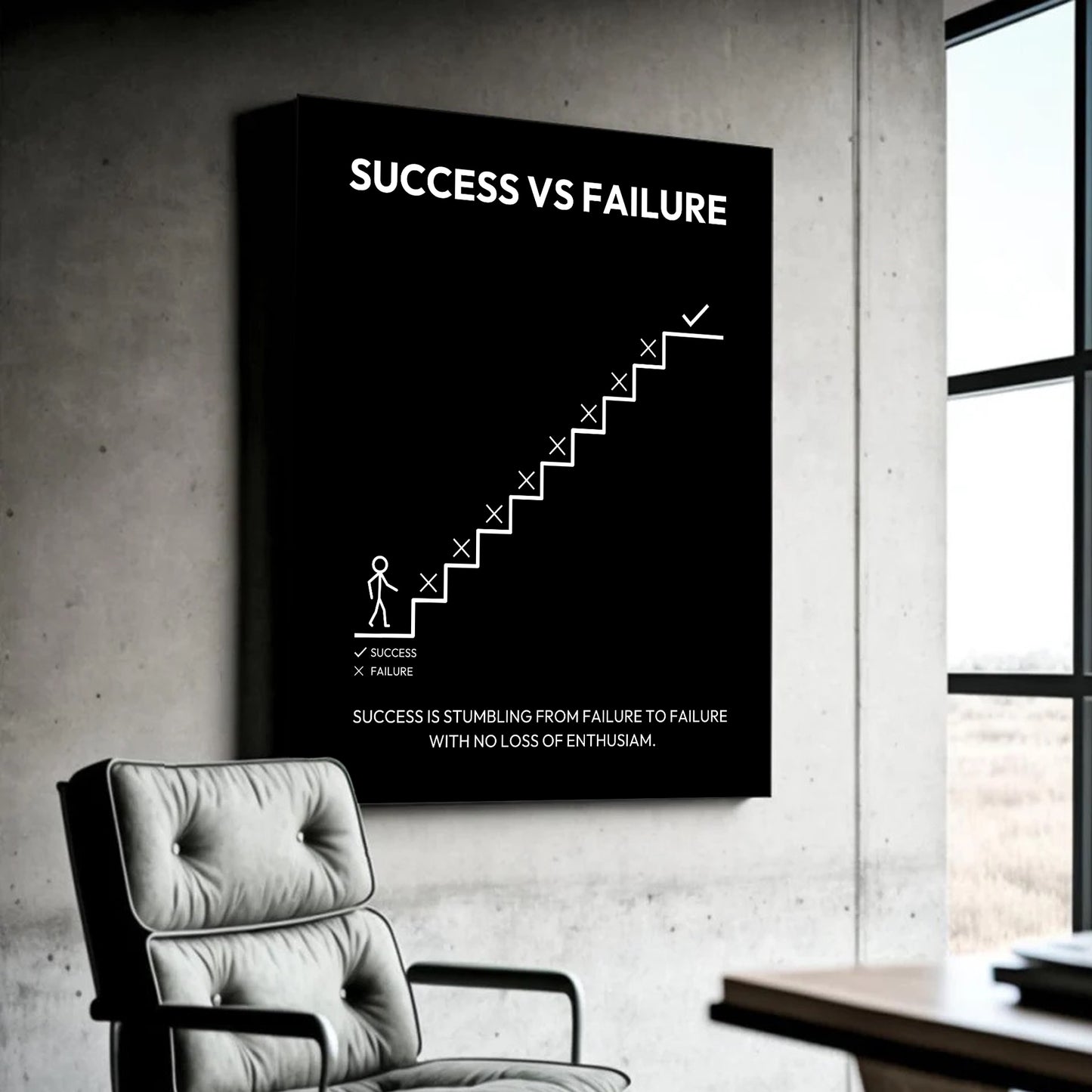 SUCCESS VS FAILURE