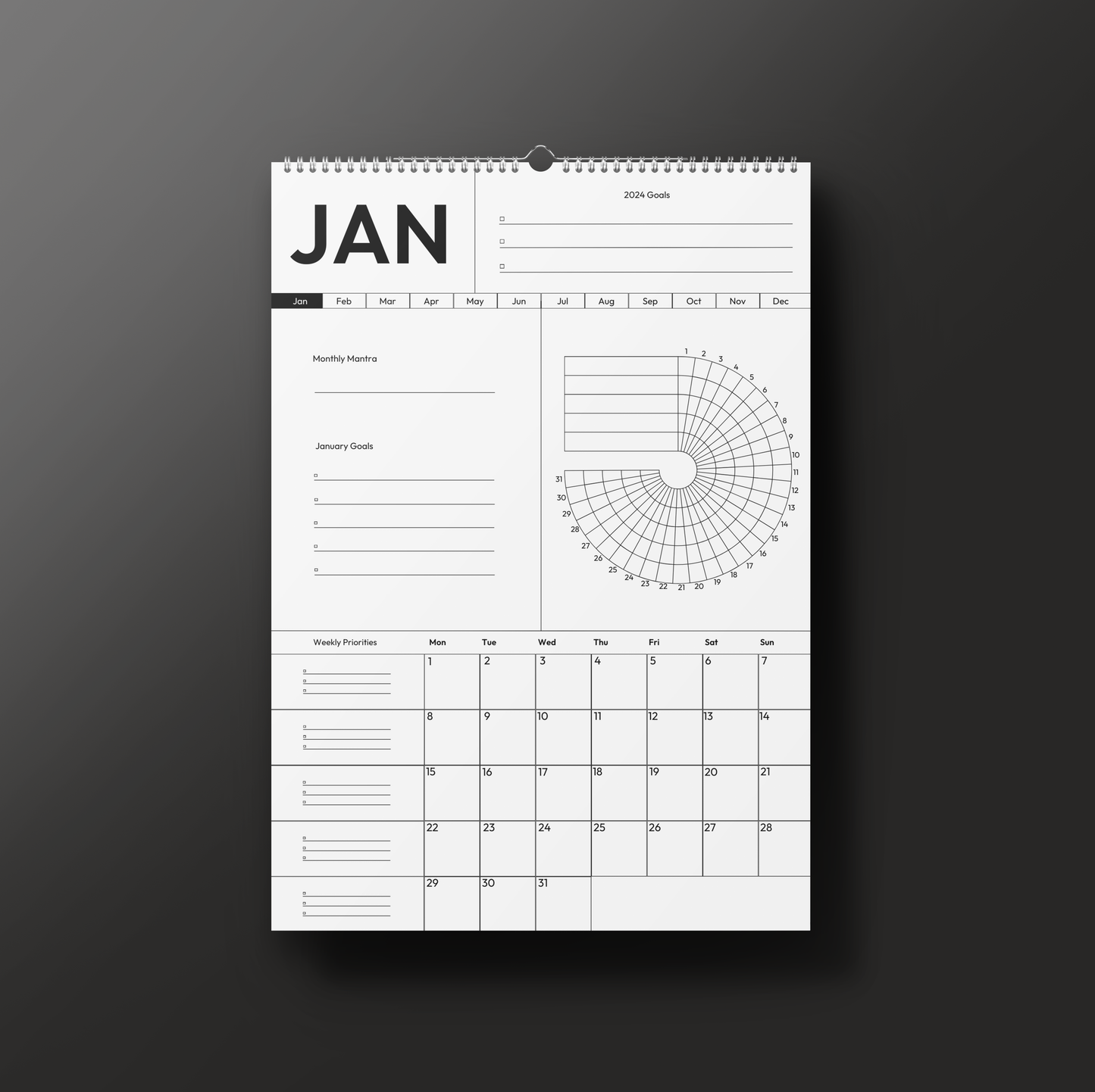 Wall calendars 2025 (EU & Rest of World)