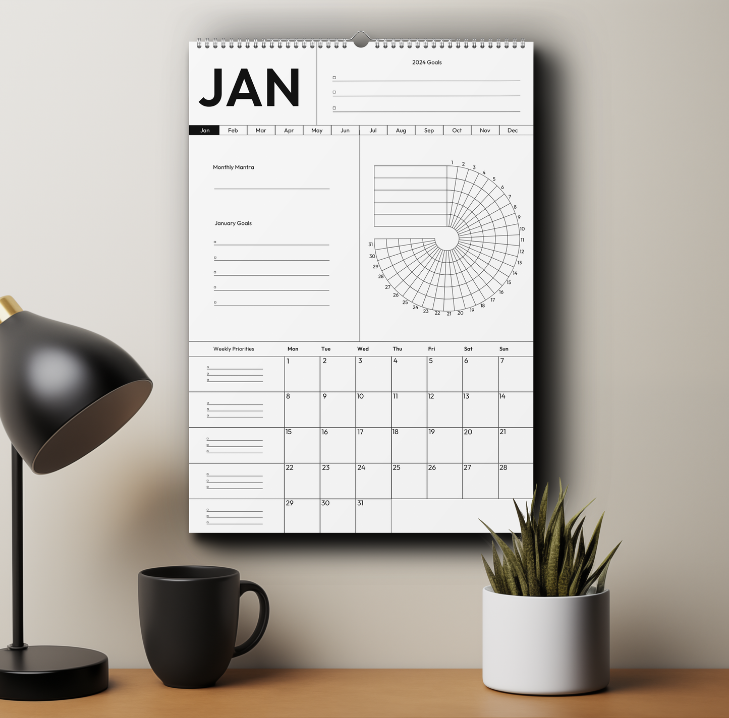 Wall calendars 2025 (EU & Rest of World)