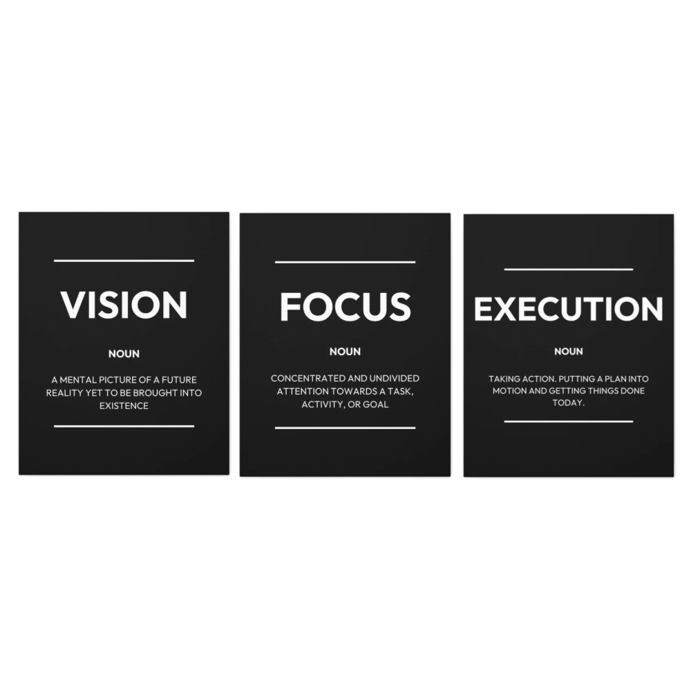 MOTIVATIONAL BUNDLE SET X3