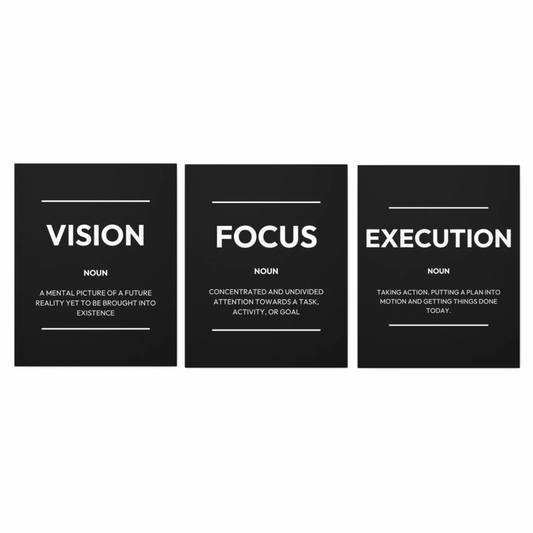 MOTIVATIONAL BUNDLE SET X3