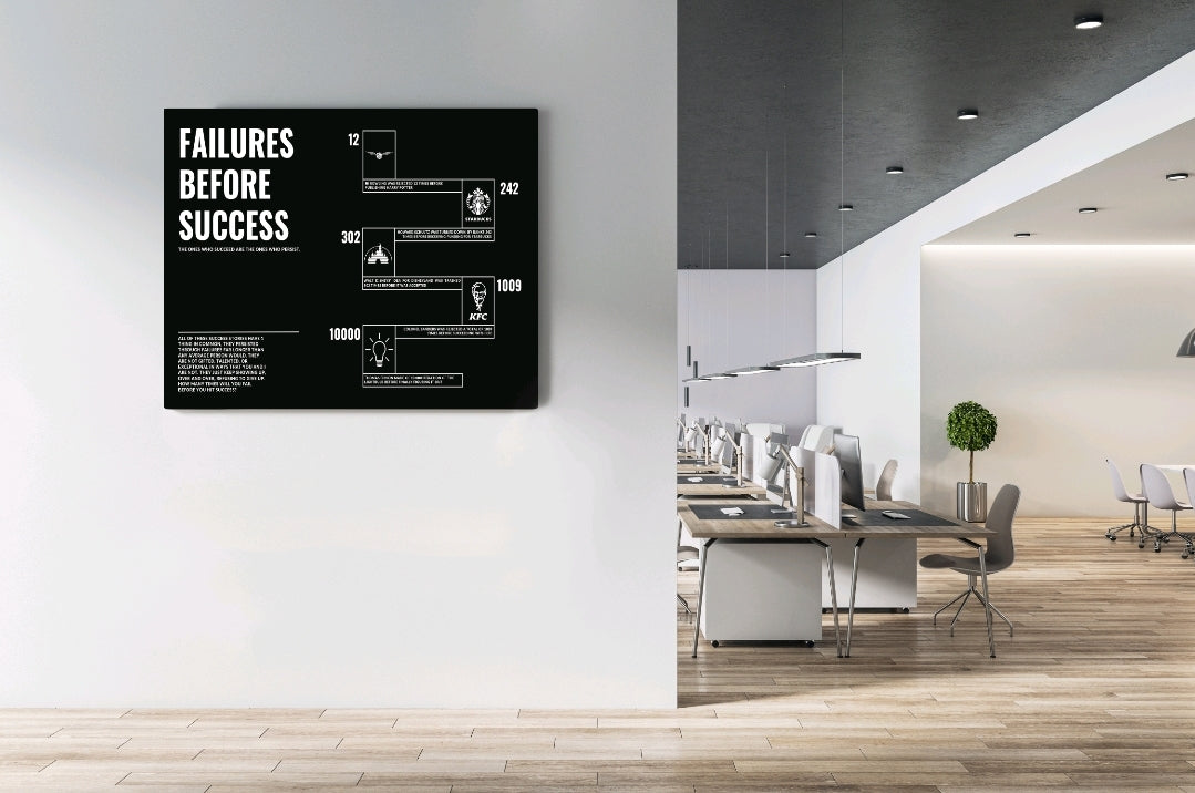 FAILURES BEFORE SUCCESS