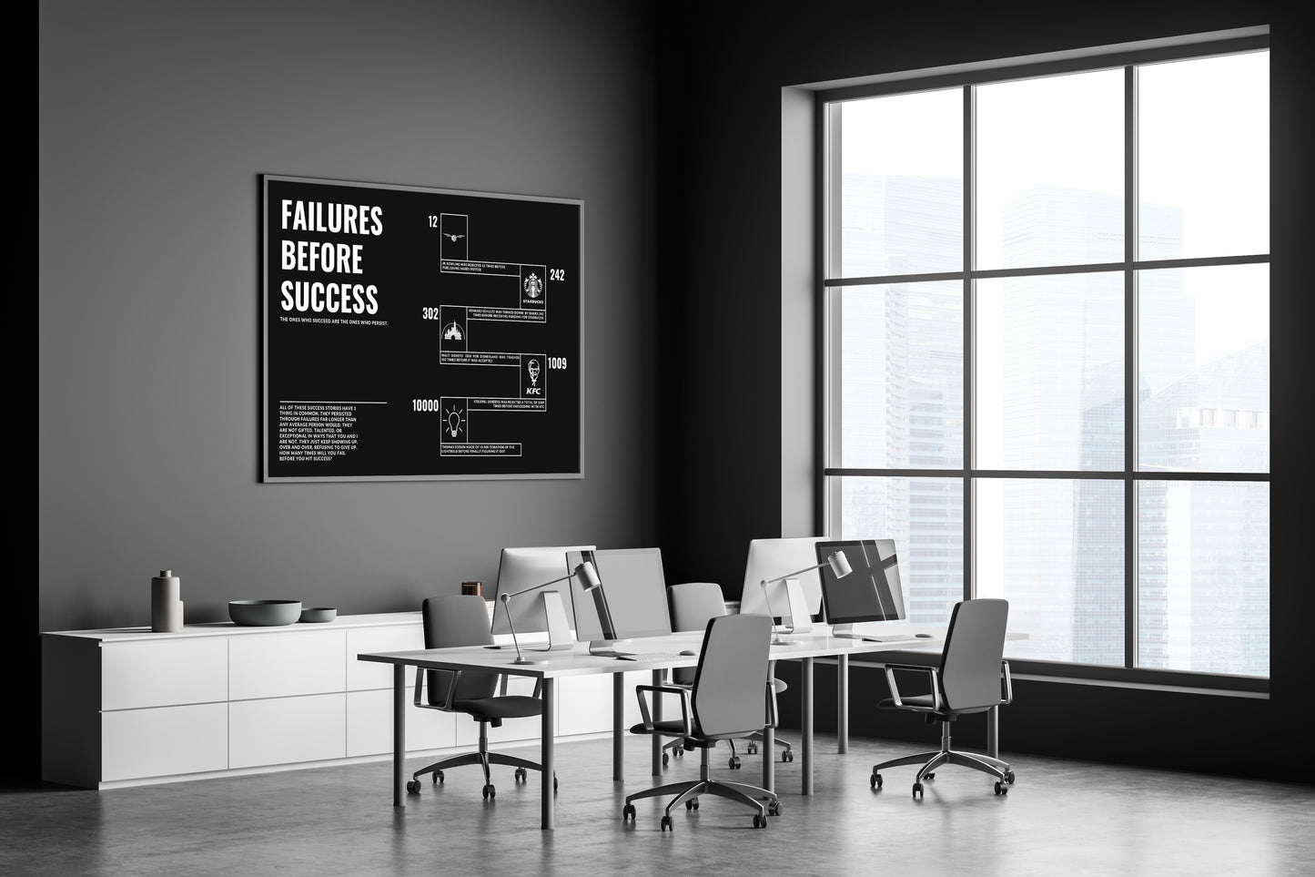 FAILURES BEFORE SUCCESS