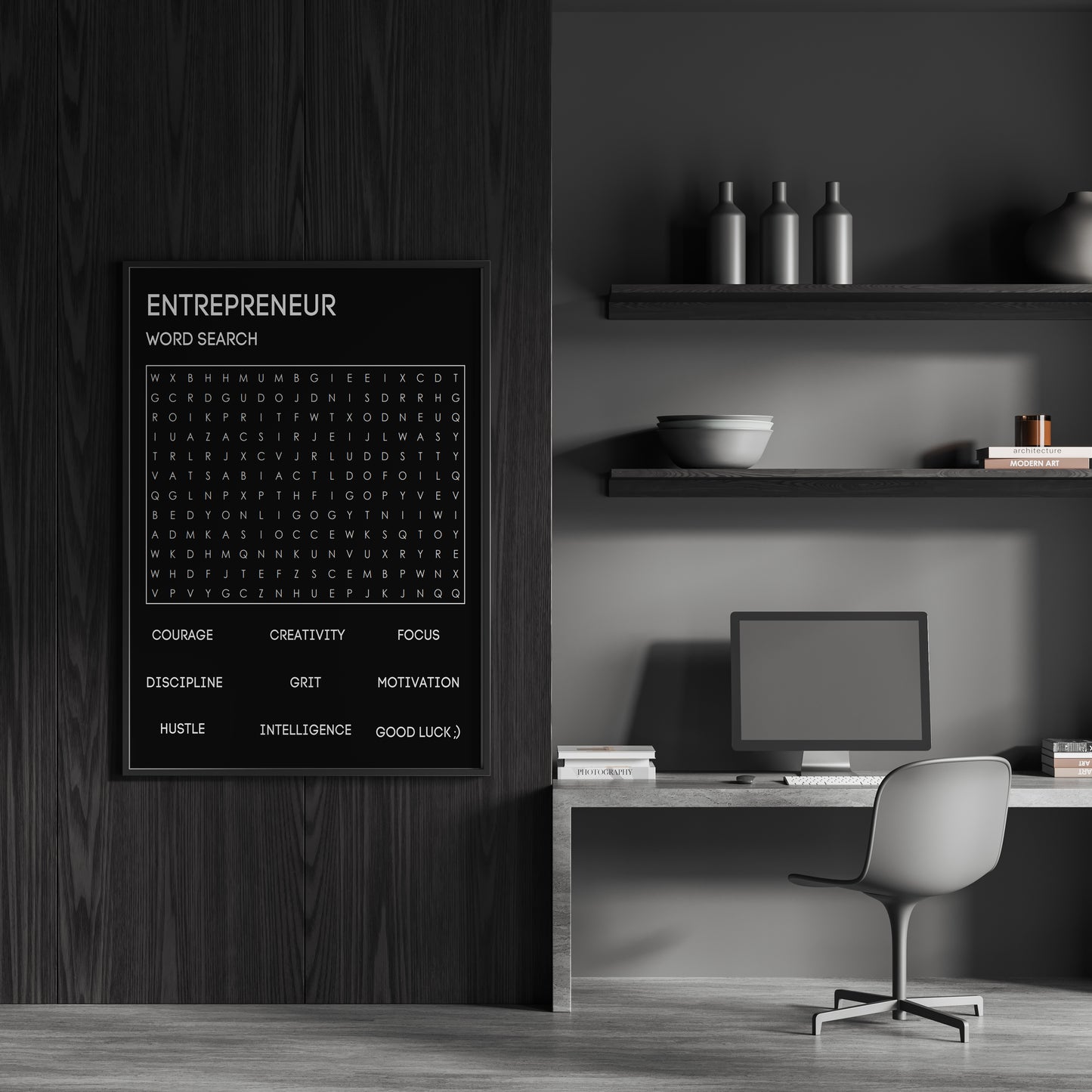 ENTREPRENEUR WORD SEARCH